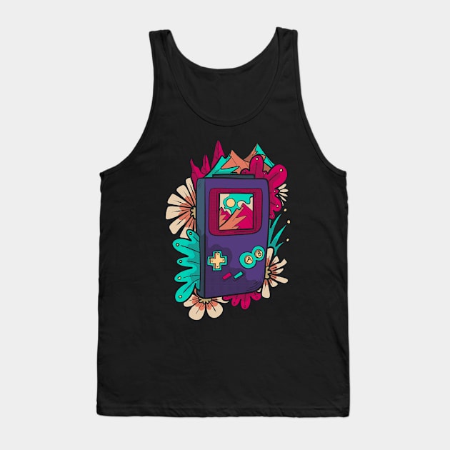 Nature gaming Tank Top by Swadeillustrations